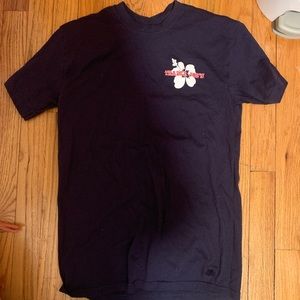 navy blue trader joe’s t-shirt size small